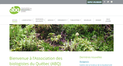 Desktop Screenshot of abq.qc.ca